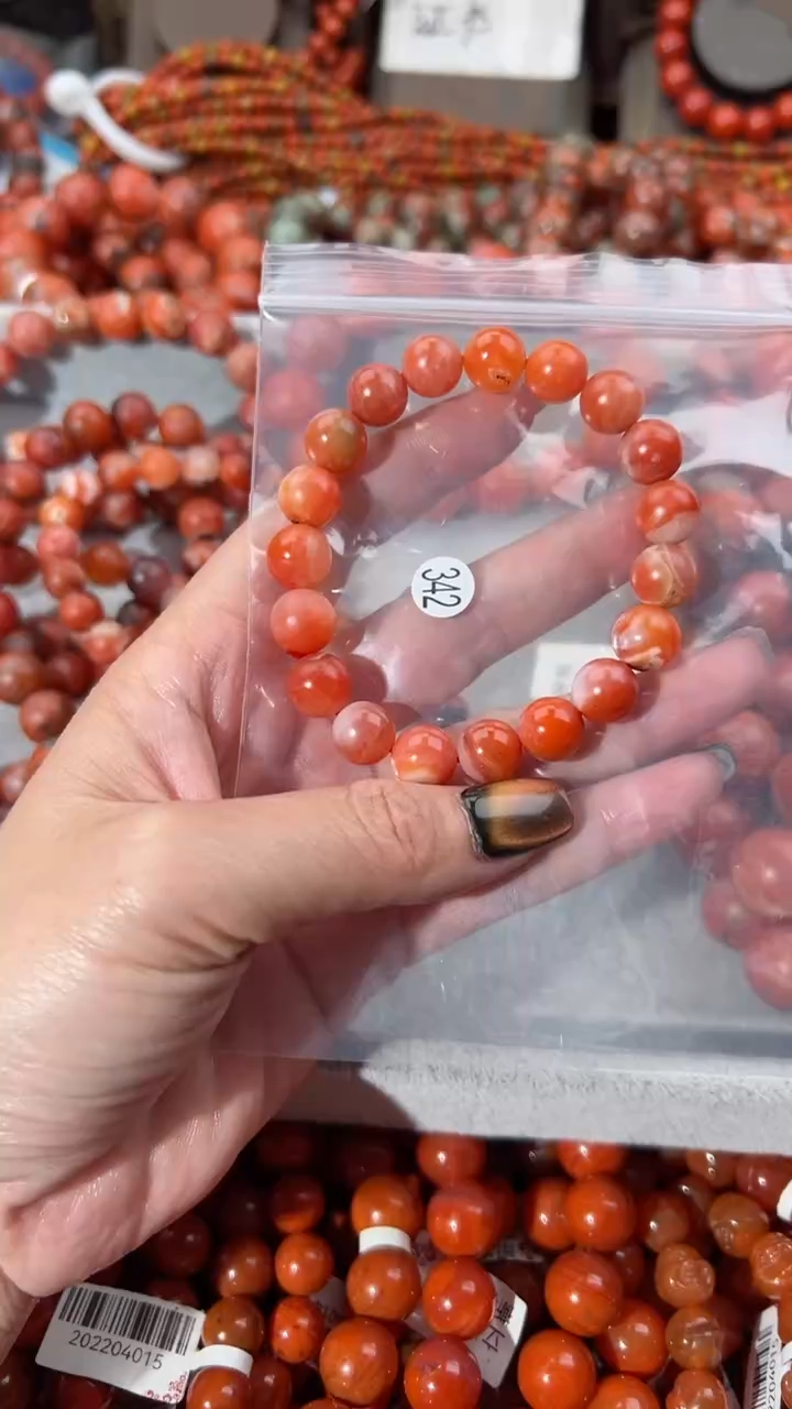 【闪购商品】南红玛瑙手串未镶嵌10