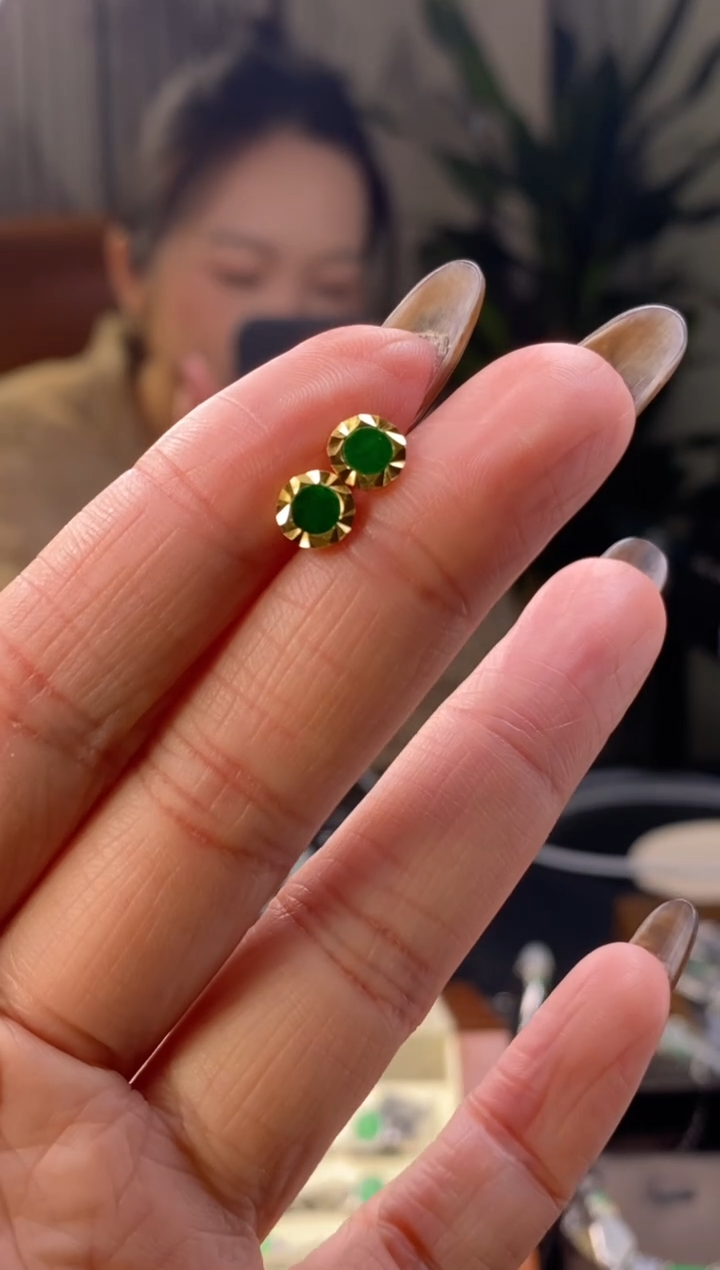 颈饰银S925镶嵌翡翠净货多样性发其一12525