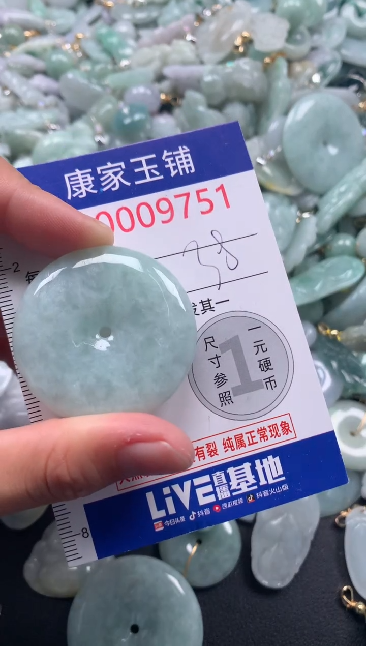颈饰未镶嵌翡翠97511
