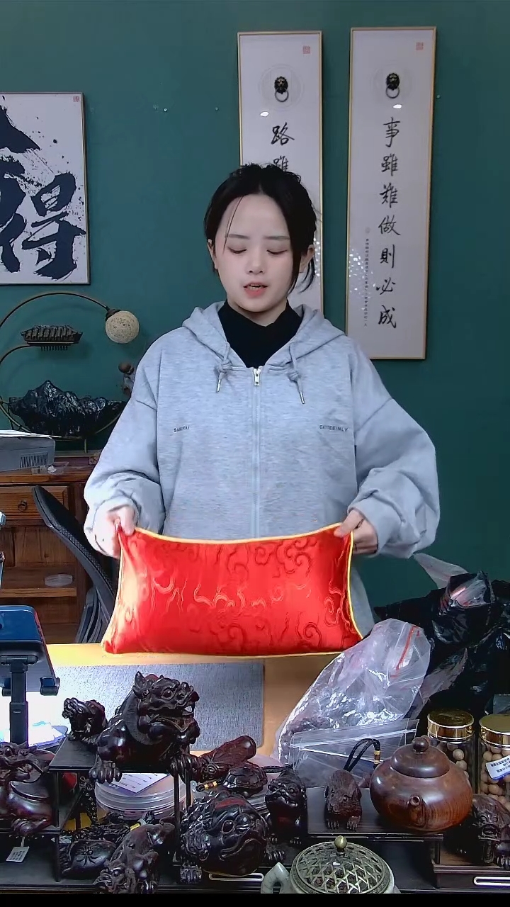 【闪购商品】檀香紫檀（小叶紫檀）其他枕头一只