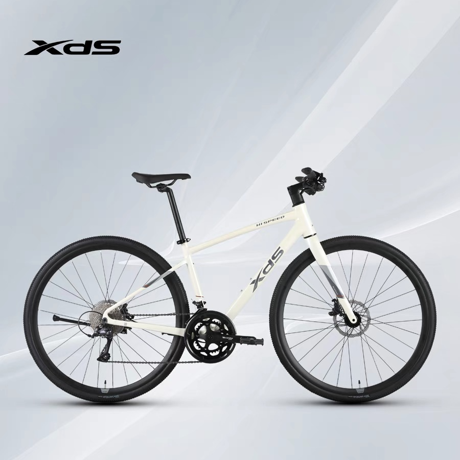 XDS/喜德盛【25款】极速380油压碟刹18速复古平把公路车