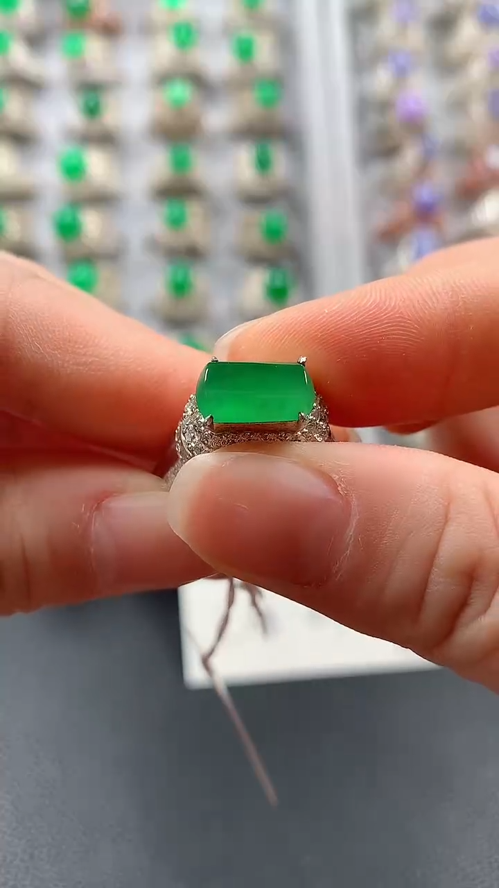 【闪购商品】定制翡翠未镶嵌璟瑶翡翠 222