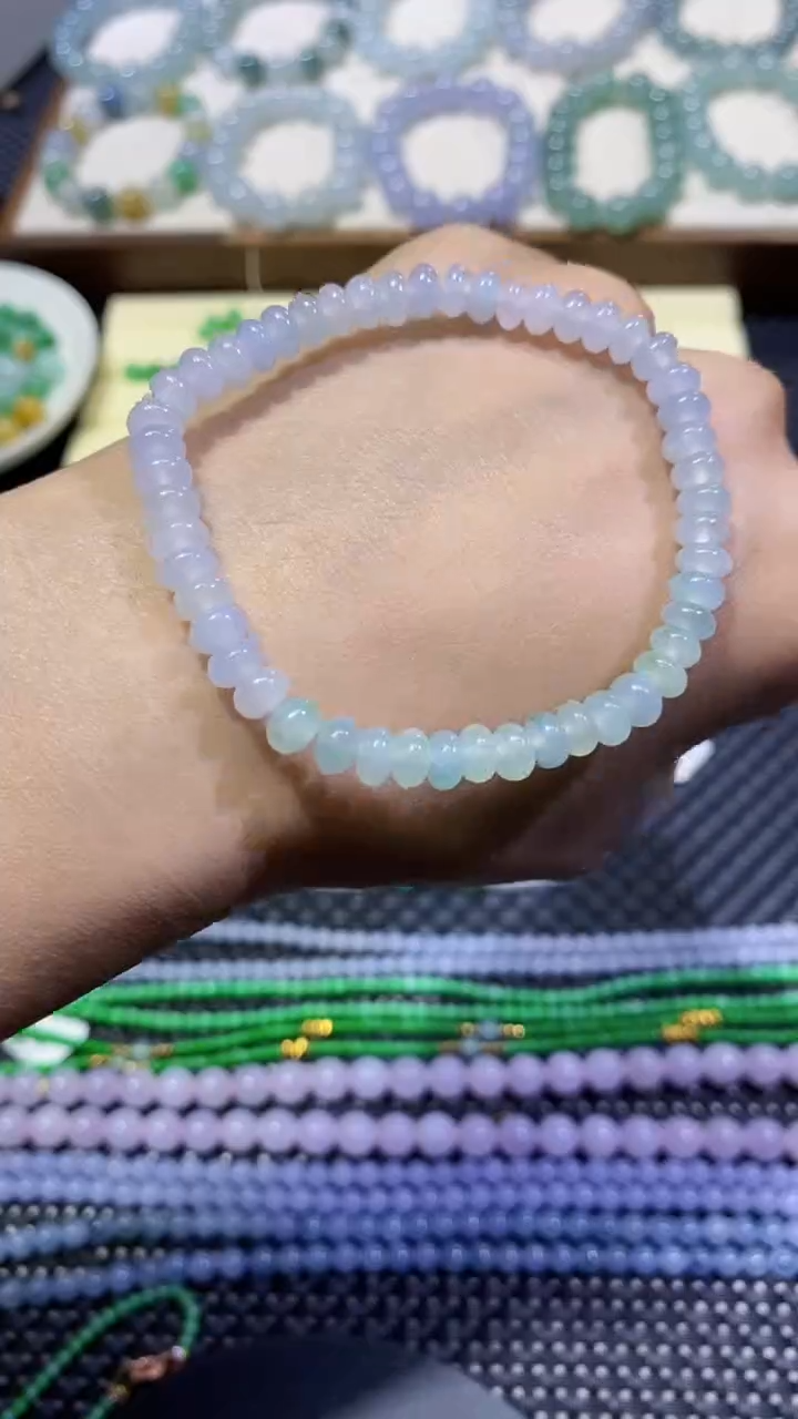 翡翠散珠天然翡翠A货