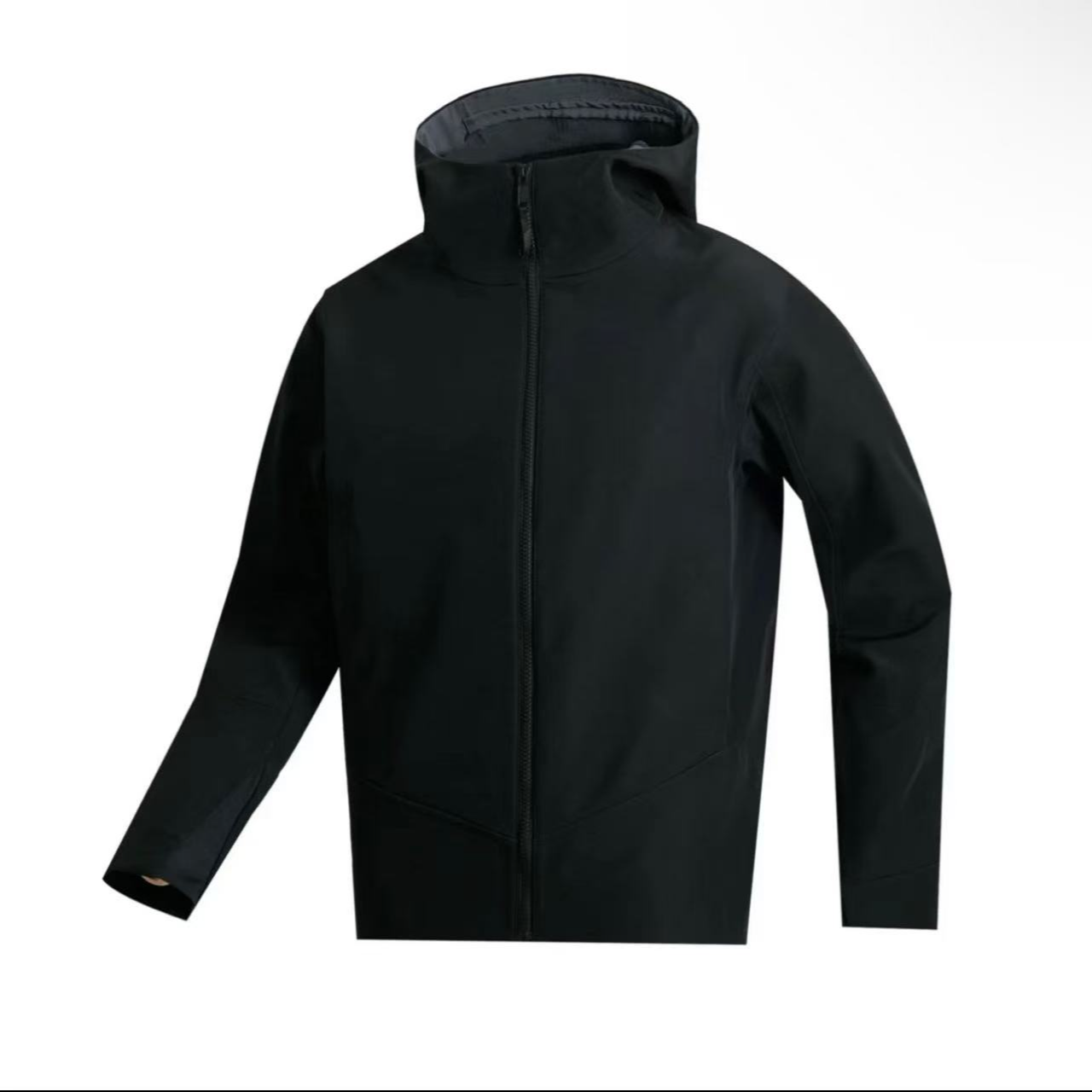 早春男士户外登上徒步软壳冲锋衣高端全压胶户外通勤防风防水外套