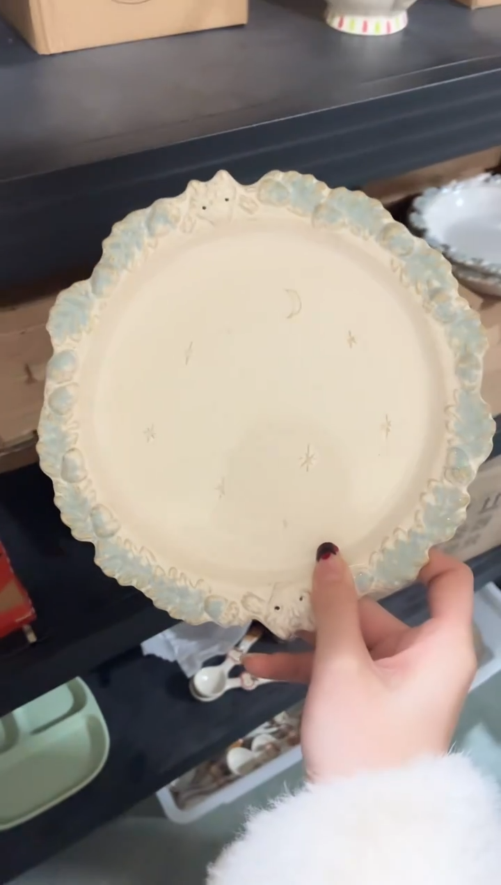 瓷松鼠平盘 默认微瑕