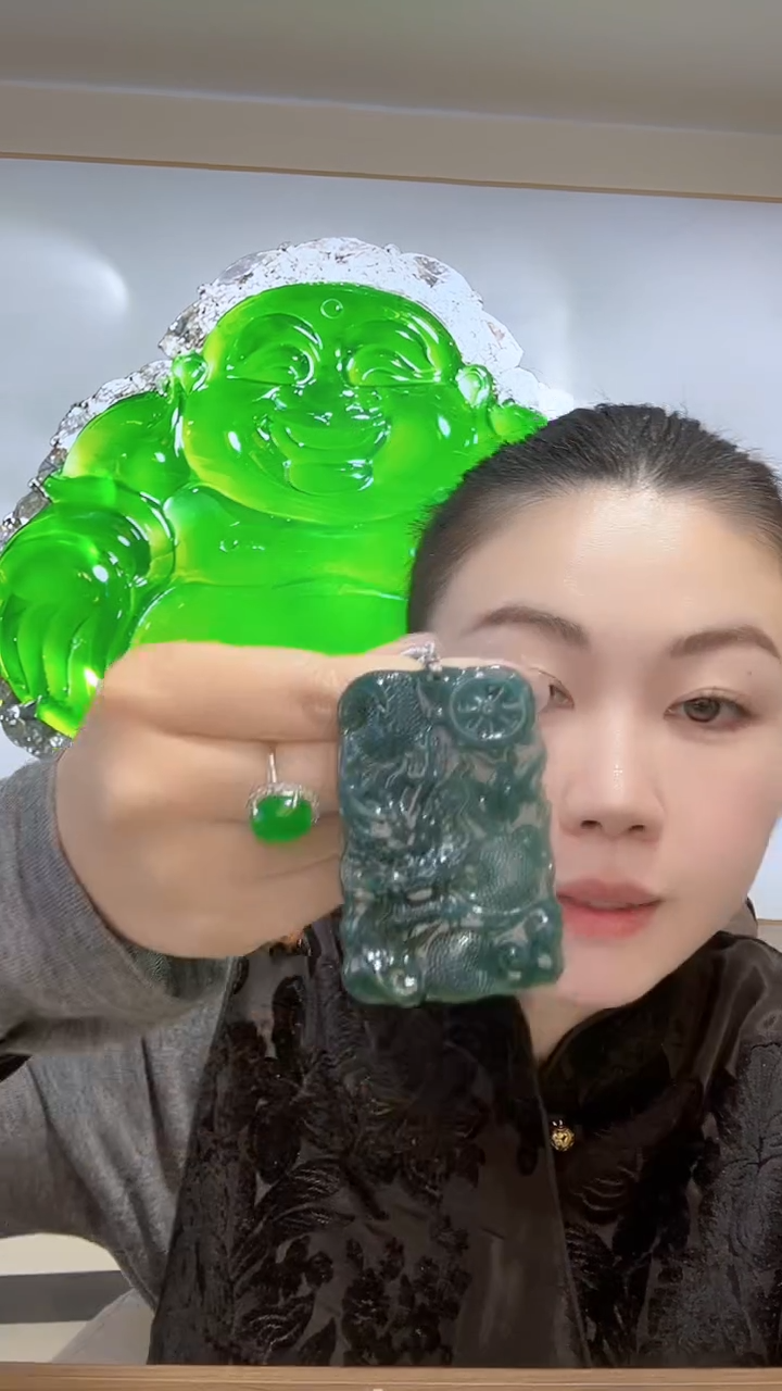 高端轻奢方形龙牌