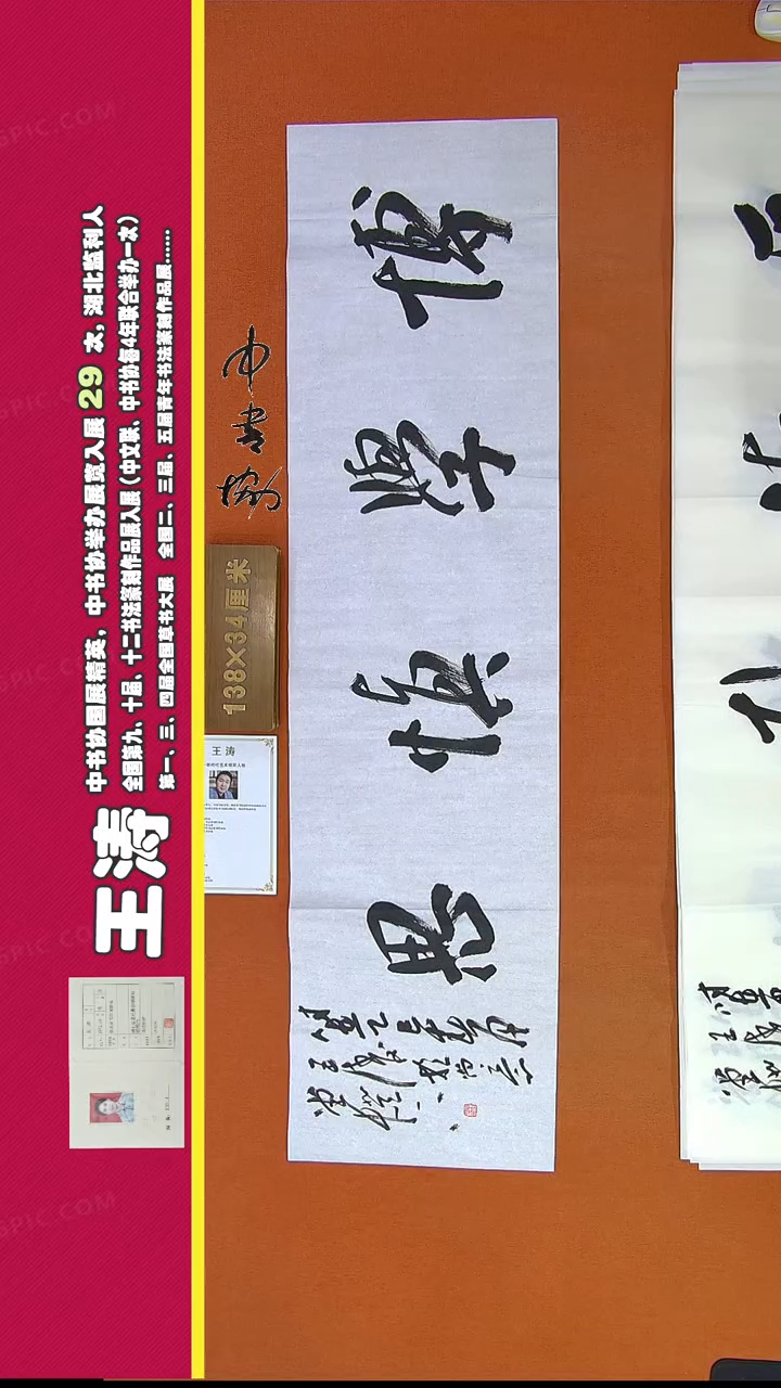 【闪购商品】书法87王涛书法作品