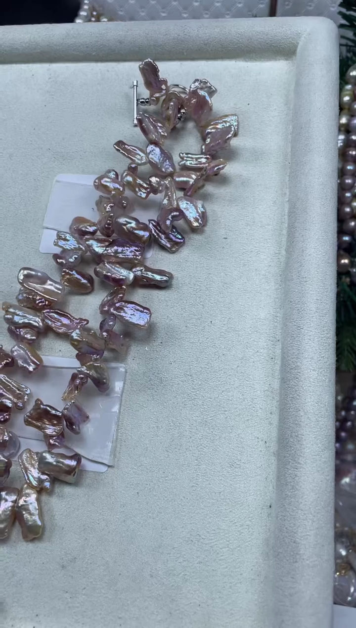 【闪购商品】淡水珍珠项链未镶嵌【纯恬珍珠】