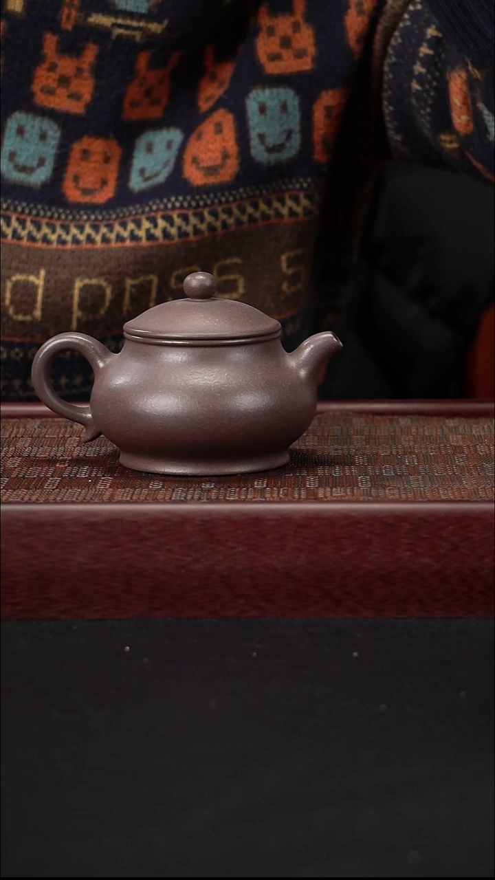 茶壶紫砂LZX天青潘壶