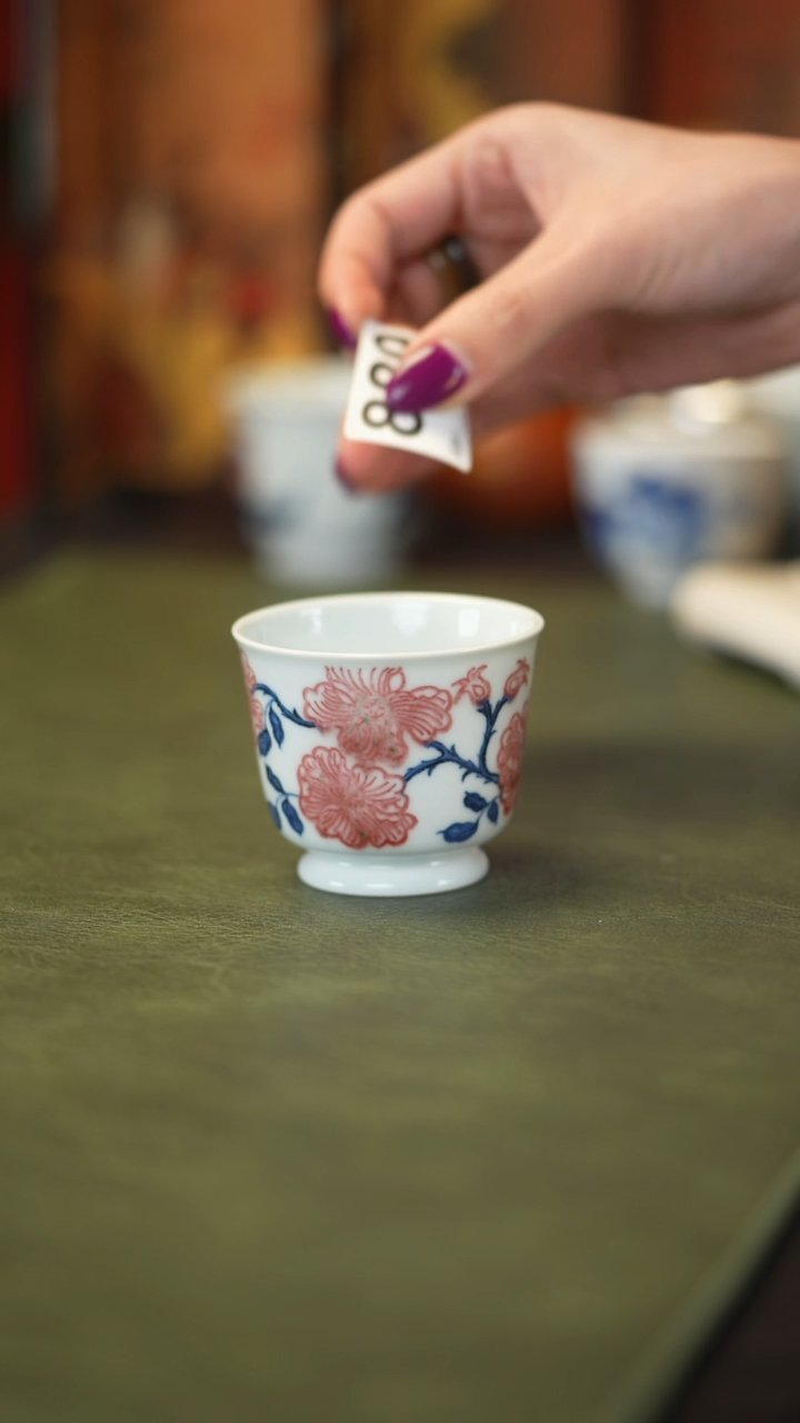 889微瑕景德镇手工手绘