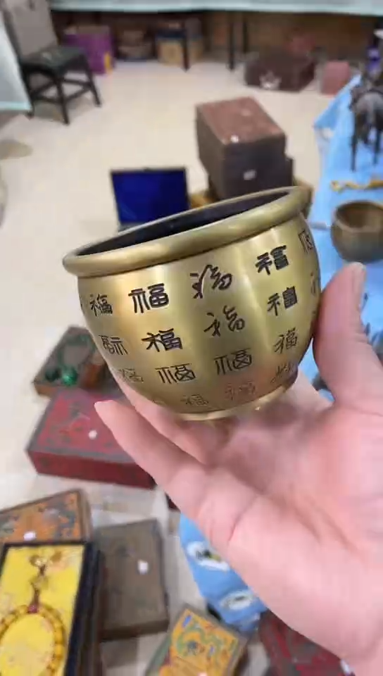 【闪购商品】摆件宫廷影视老旧工艺摆件