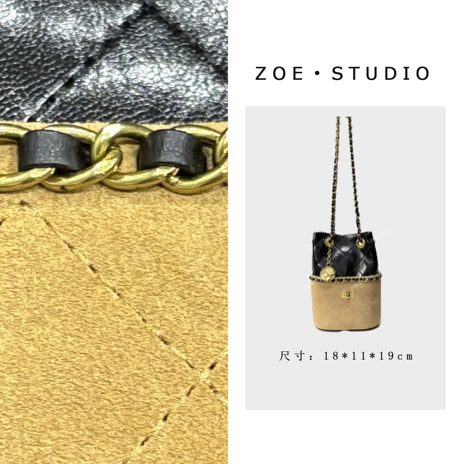 【佐伊甄选】SD-5699-漫步巴黎棕轻奢女士时尚潮流通勤腋下斜挎包