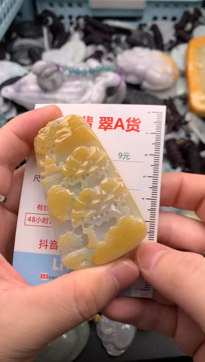 吊坠(不含链)未镶嵌翡翠1