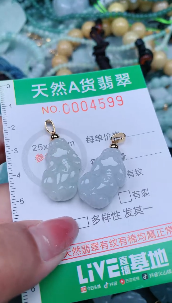 【闪购商品】翡翠颈饰未镶嵌.0004599