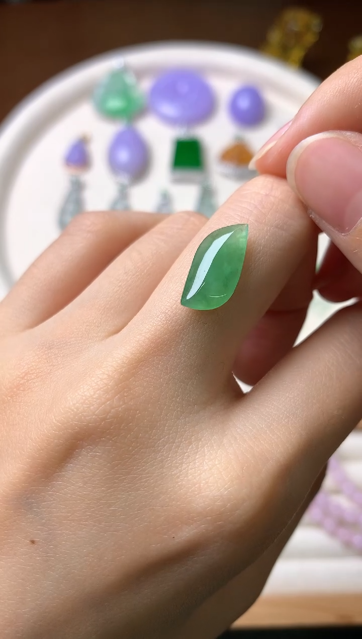 【闪购商品】定制翡翠未镶嵌裸石（镶嵌定制）