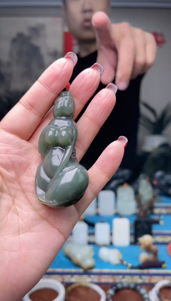 【闪购商品】和田玉挂件未镶嵌1