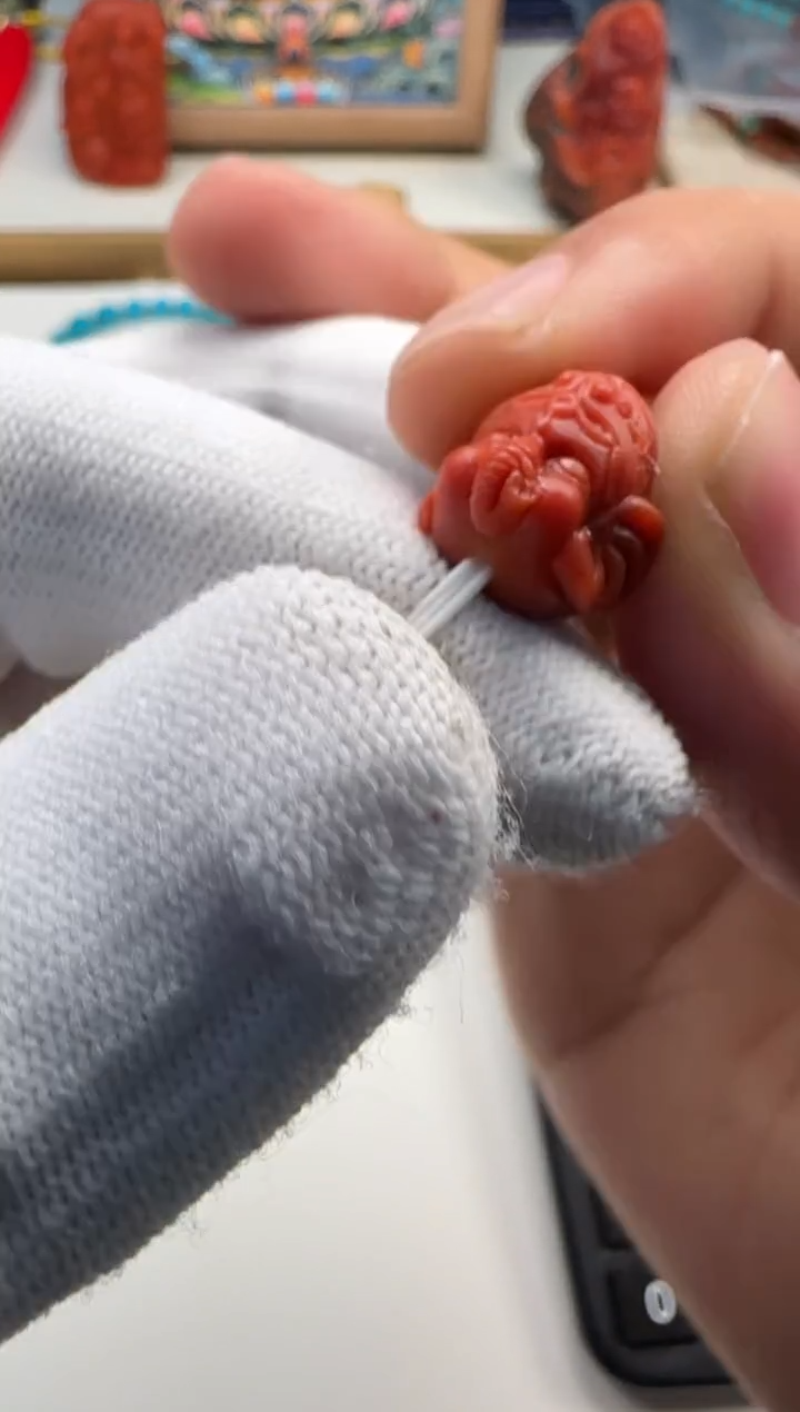 18K金镶嵌核桃手串手串手串