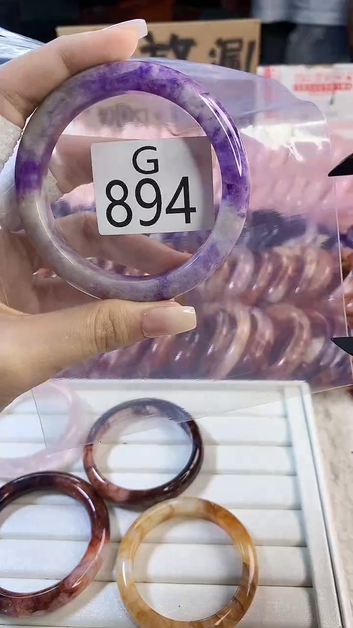 水晶手镯G未镶嵌水晶894-58
