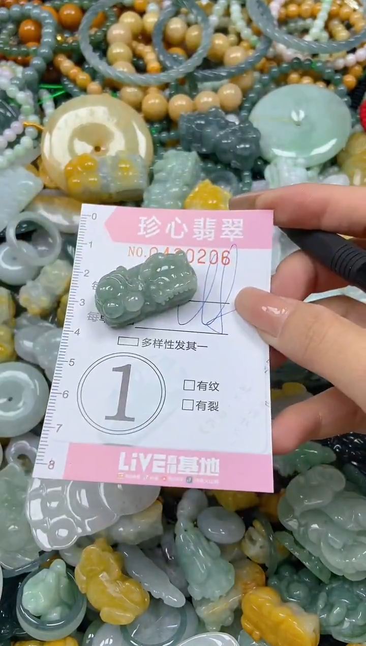 颈饰未镶嵌翡翠闪购0430206