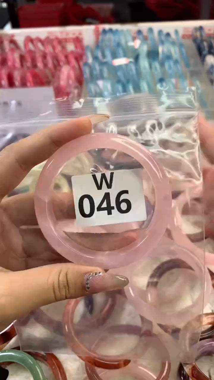 水晶手镯W未镶嵌水晶046-58