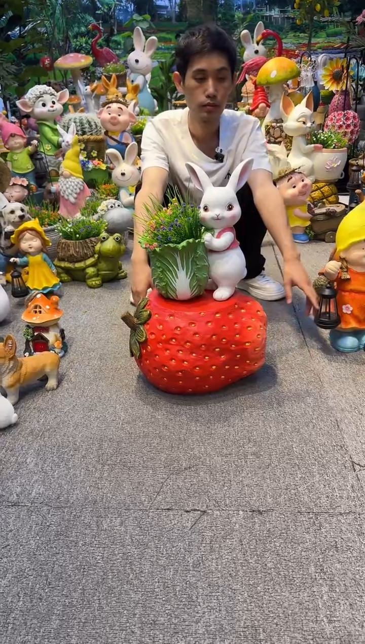 陶瓷花园庭院摆件&002&