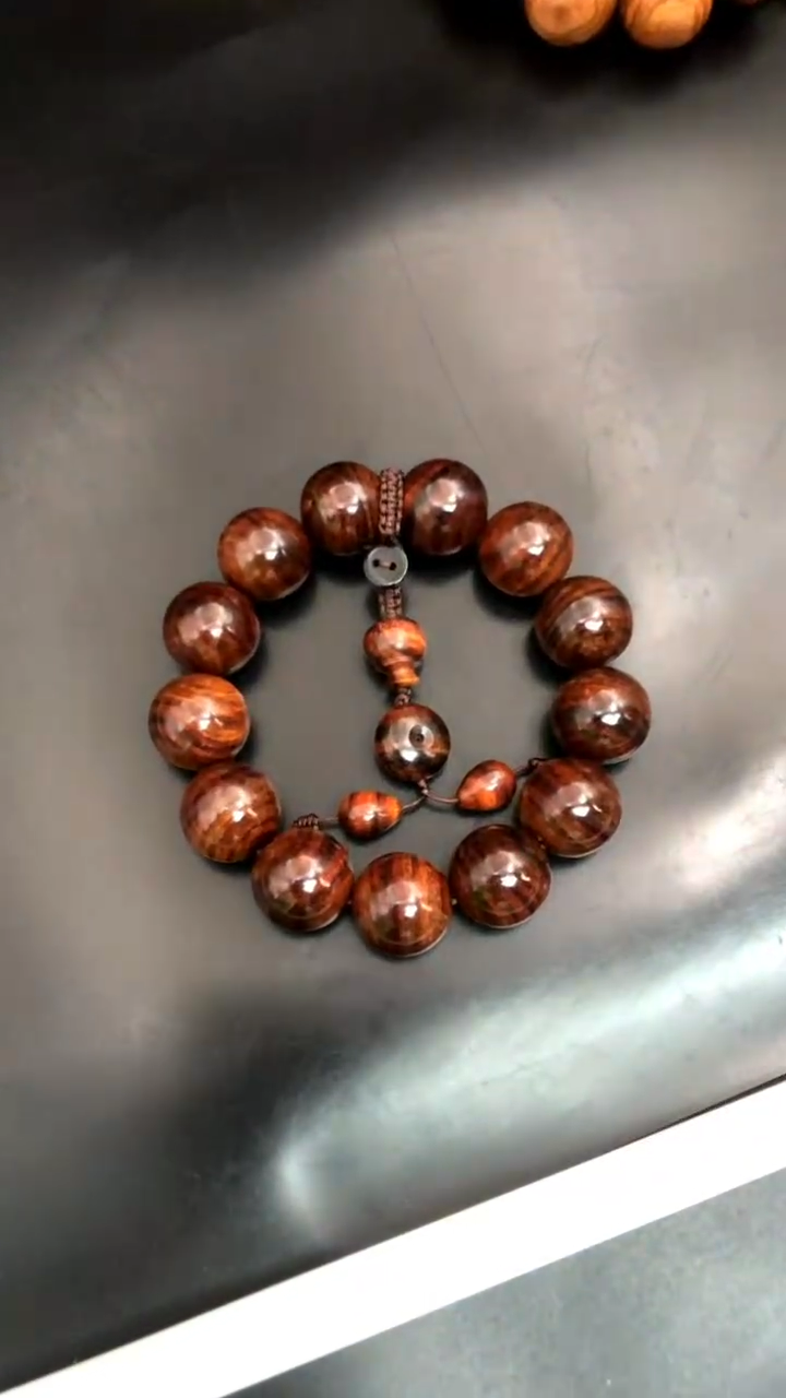 手串/手链黄花梨/降香黄檀海黄野生紫油梨1.8精串