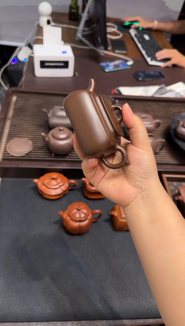 茶壶紫砂小*方长四方 紫砂壶