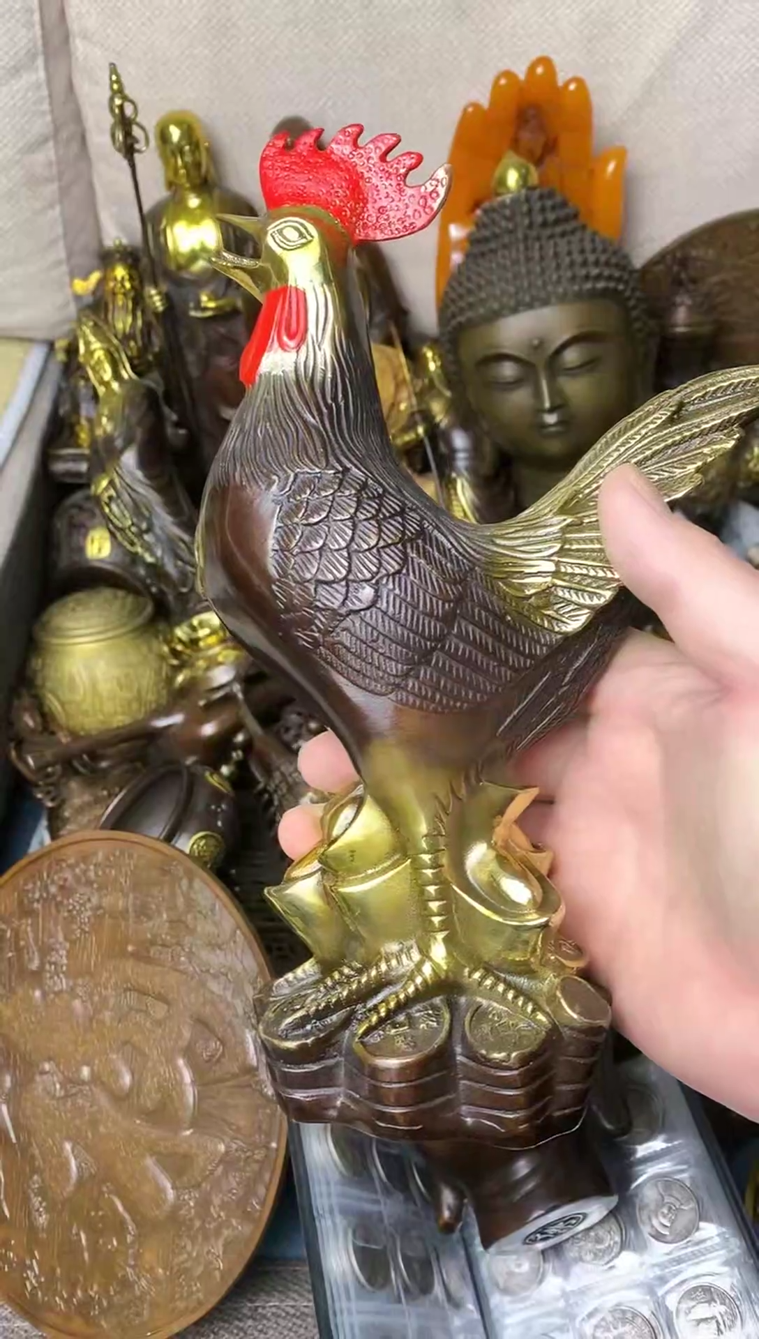 黄铜铜直播间推荐款古品