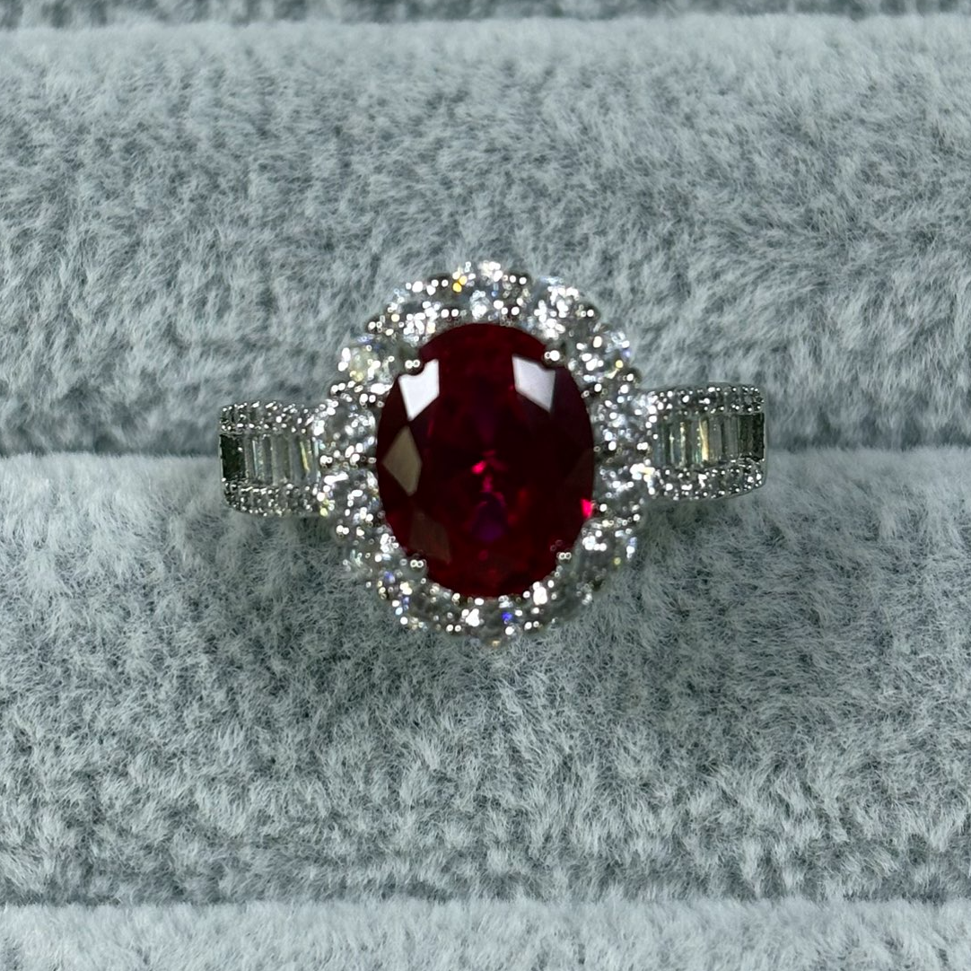 班缅珠宝严选红宝石戒指809