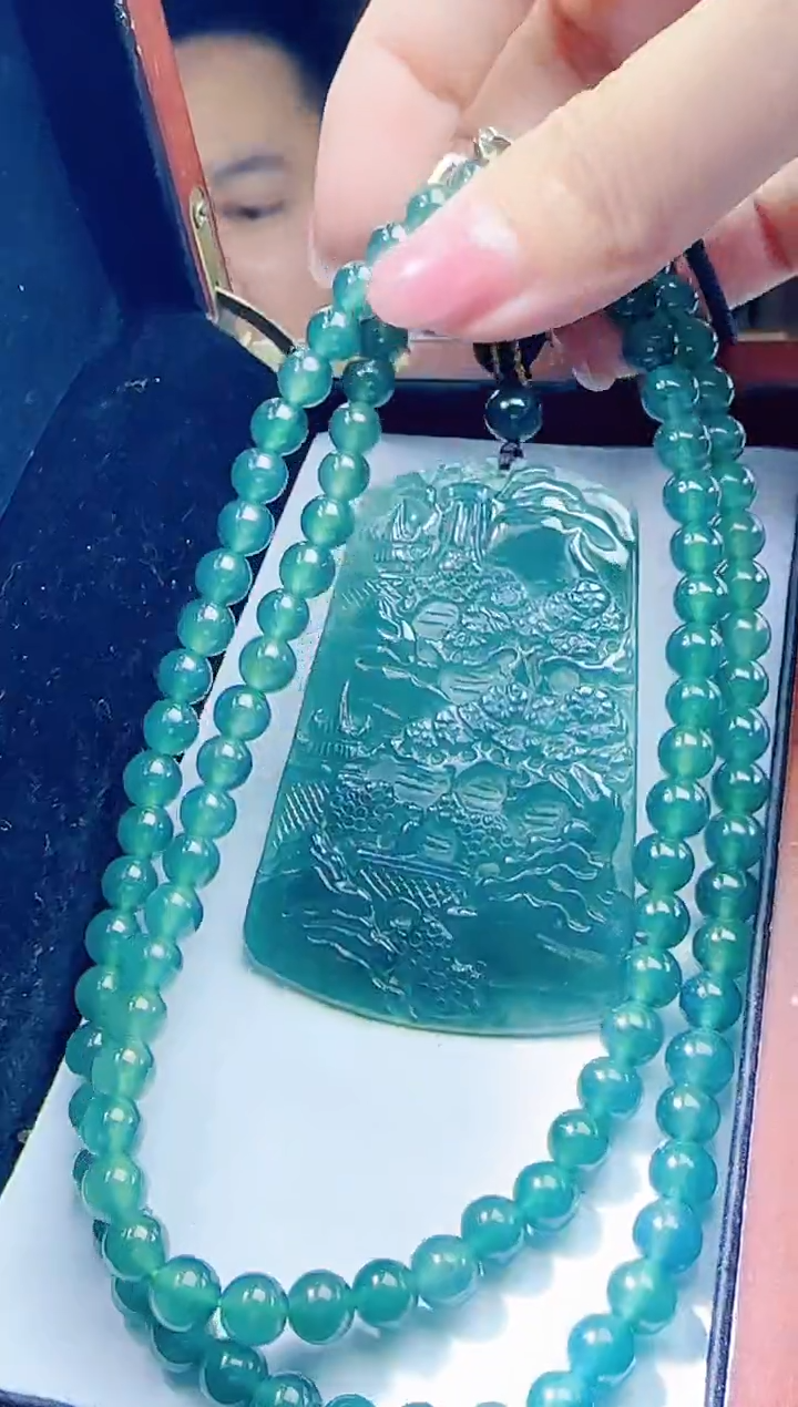 颈饰未镶嵌翡翠多样性发其一79555 