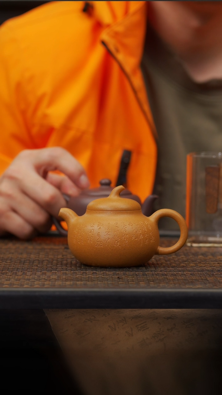 【闪购商品】紫砂茶壶33空山造器WS老档口黄金段/茄瓜/刻绘