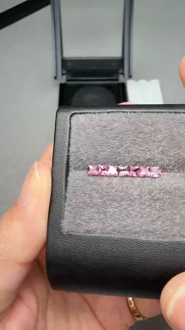 【闪购商品】碧玺公主方未镶嵌1ct-A609-7p