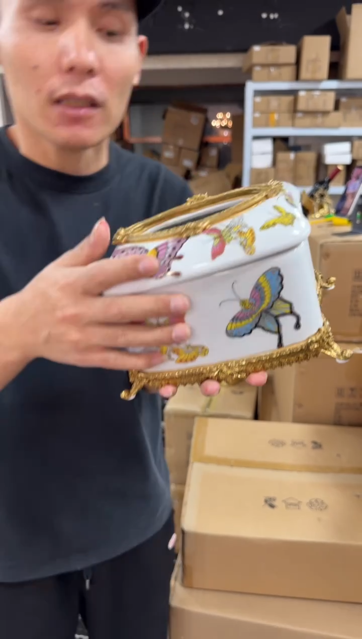 黄铜黛姿家居装饰品摆件  