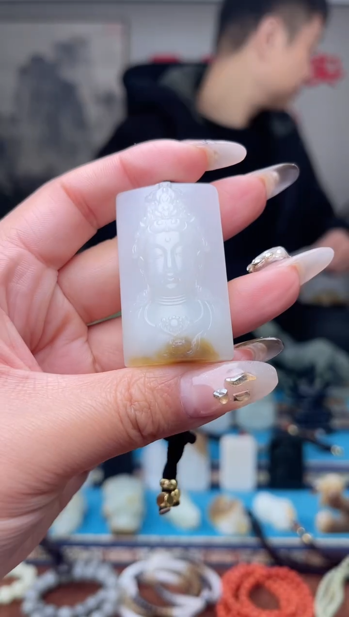 【闪购商品】和田玉挂件未镶嵌1