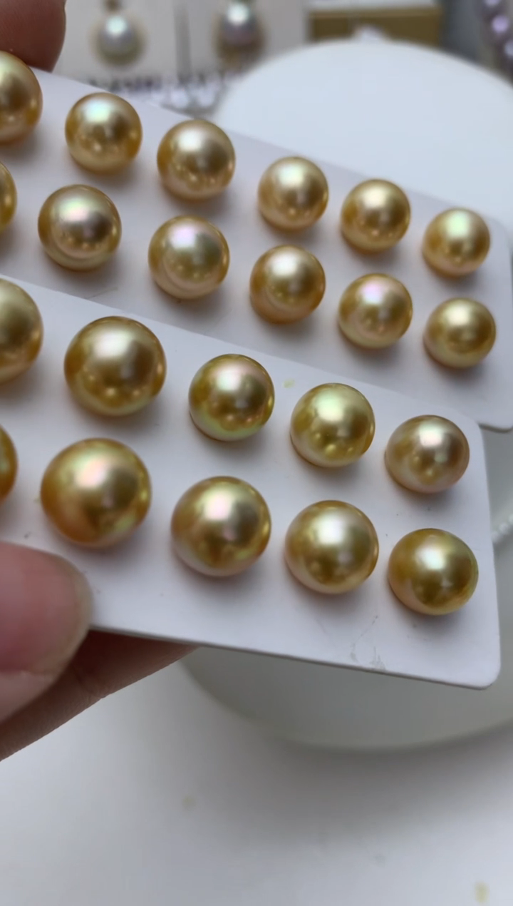 银S925镶嵌耳饰海水珍珠q28 多样性发其一