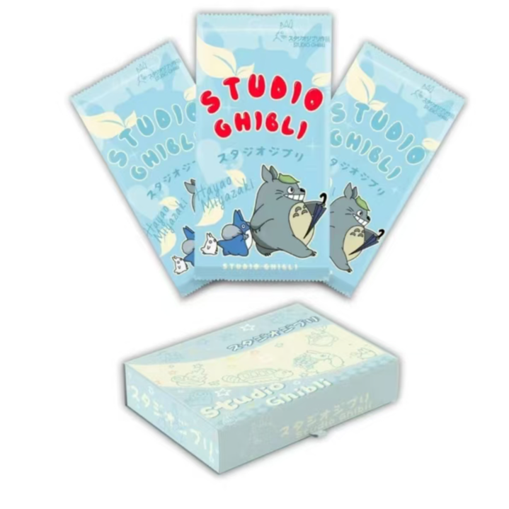 【尝鲜】《妙笔文化宫崎骏·韶华蝶梦收藏卡》第一弹卡牌盲盒默认代拆T