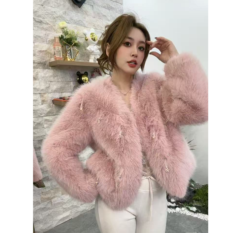 2025新款冬季毛毛时尚气质百搭外套CQ-3238/1913