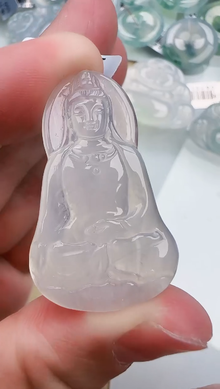 翡翠未镶嵌颈饰缅甸天然翡翠