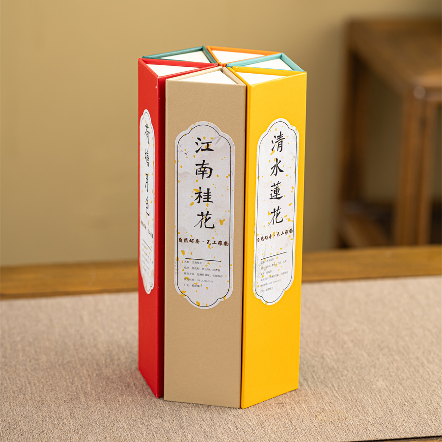 30g三角礼盒线香檀香沉香鹅梨帐中家用家卧室持久日照金山香薰