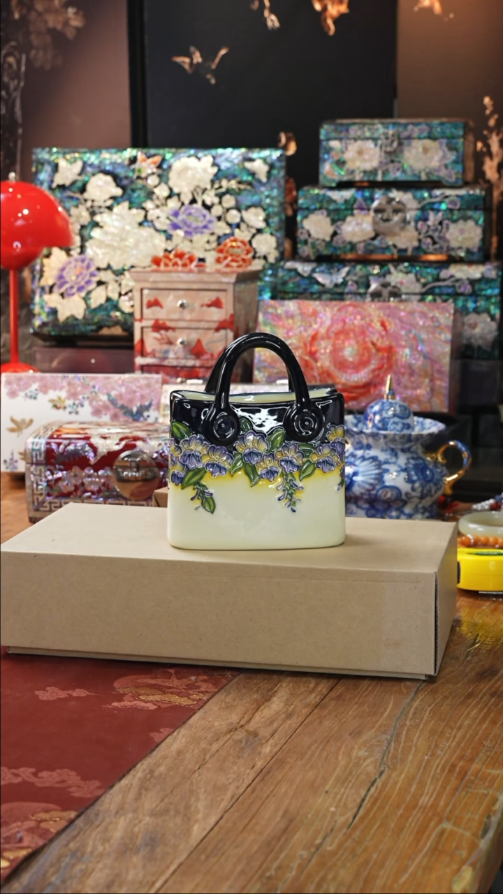 【闪购商品】瓷片豆包儿推荐饰品摆件