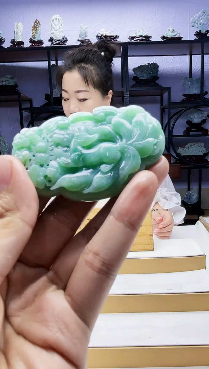 【闪购商品】定制翡翠未镶嵌毛货02130067