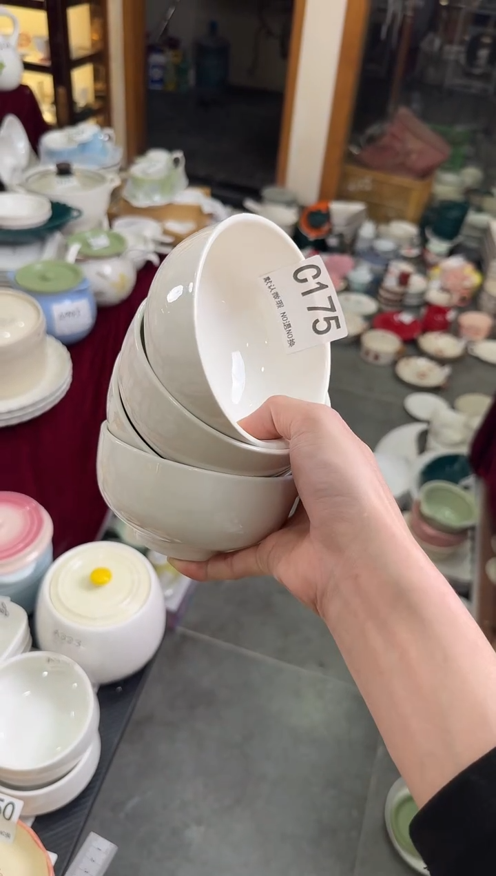 摆件陶C175-4个   仓库微瑕陶瓷清仓福利