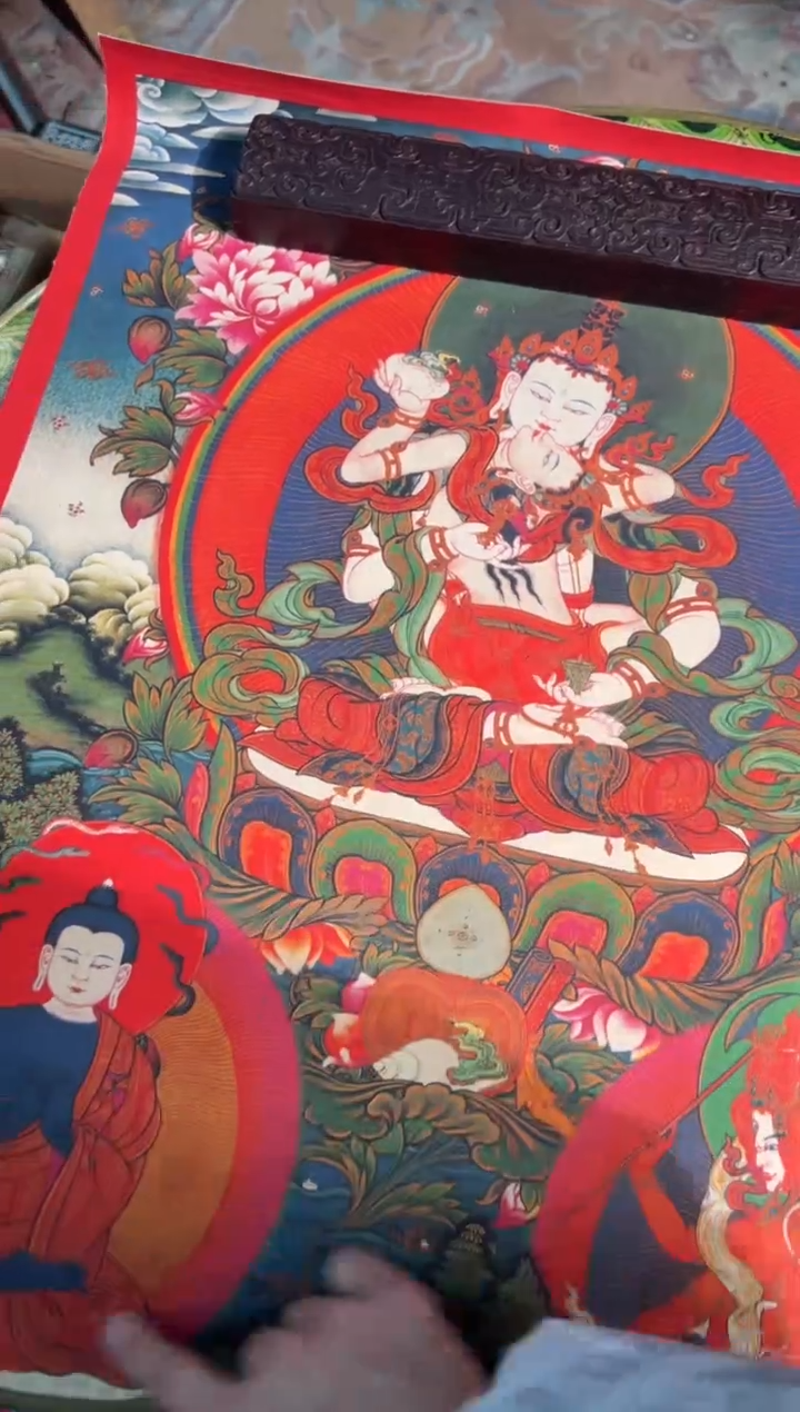 卷轴画卷轴画奥奥的唐卡