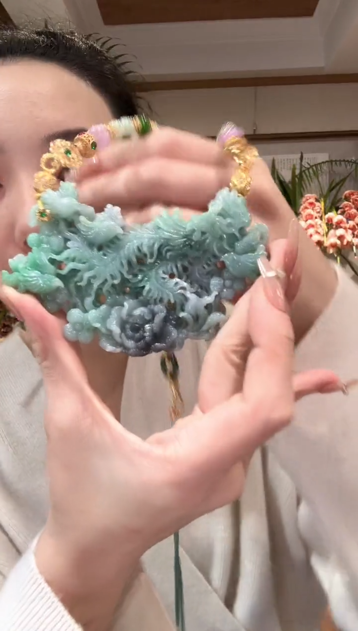 【闪购商品】翡翠颈饰未镶嵌国风