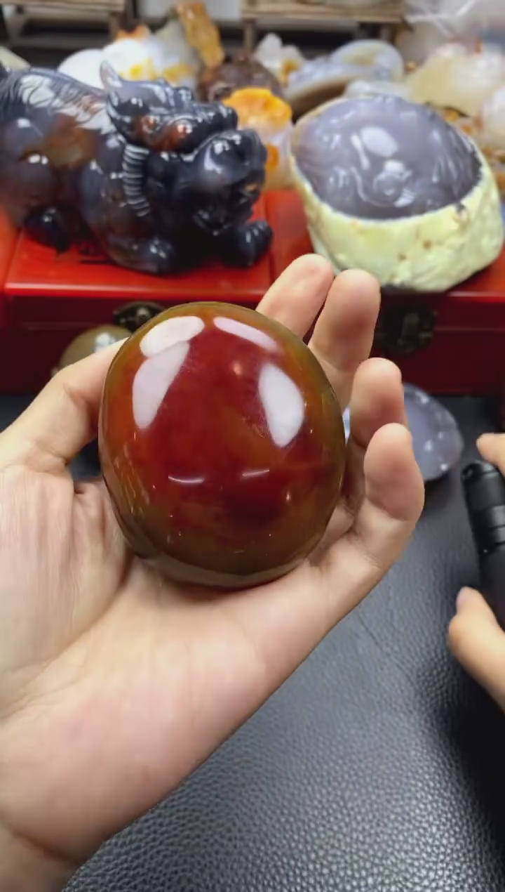 未镶嵌手把玛瑙/玉髓刘*?00