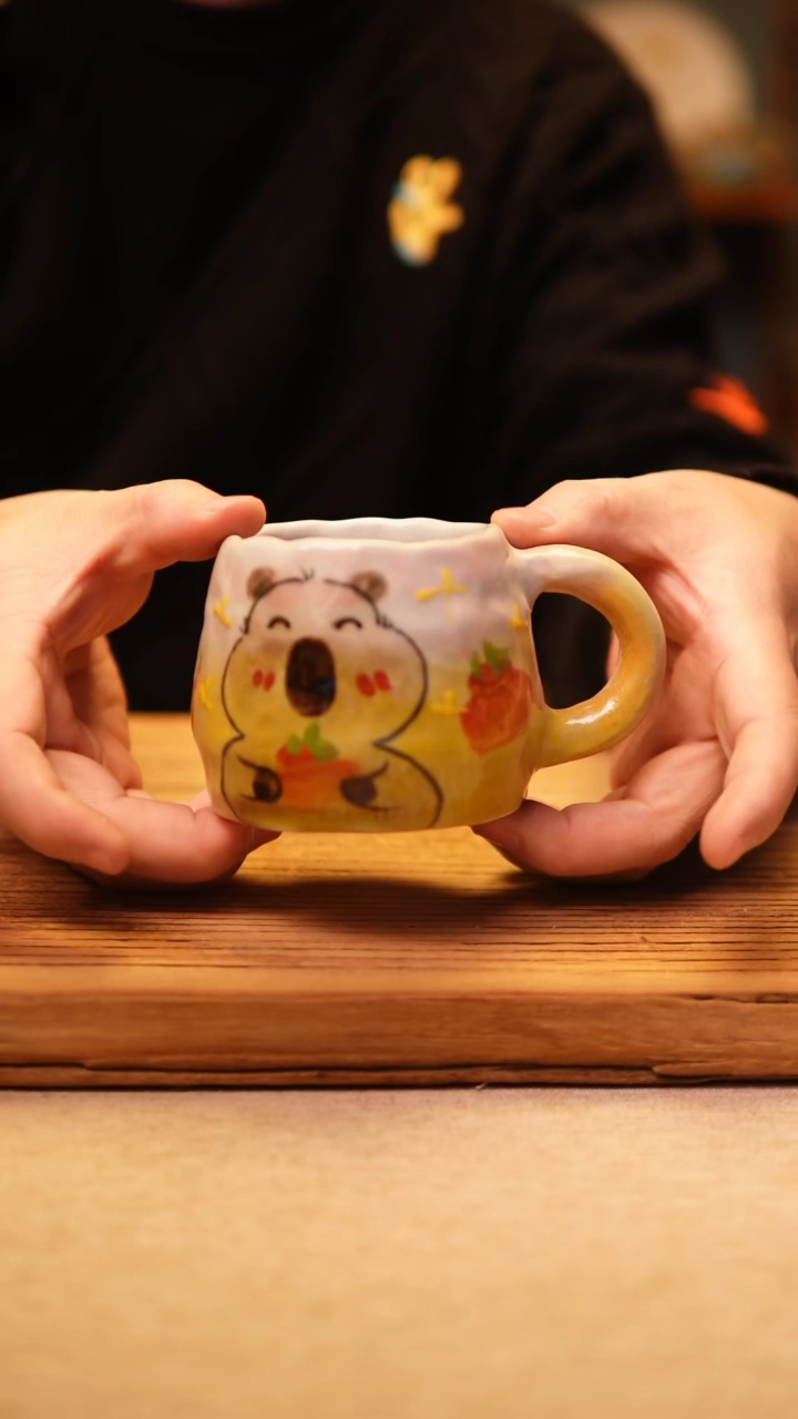【闪购商品】@@陶园瓷舍@@纯手工手绘@高温釉下彩