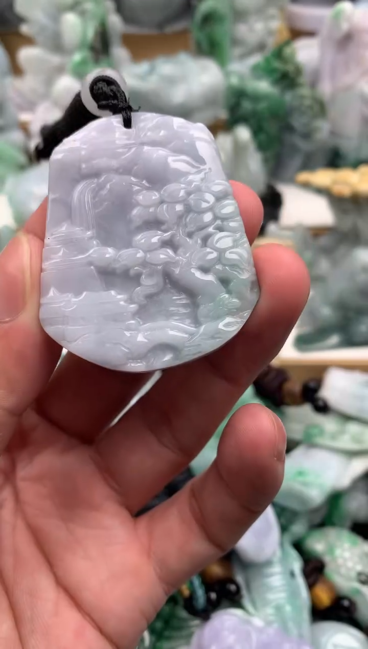 吊坠(不含链)未镶嵌翡翠1