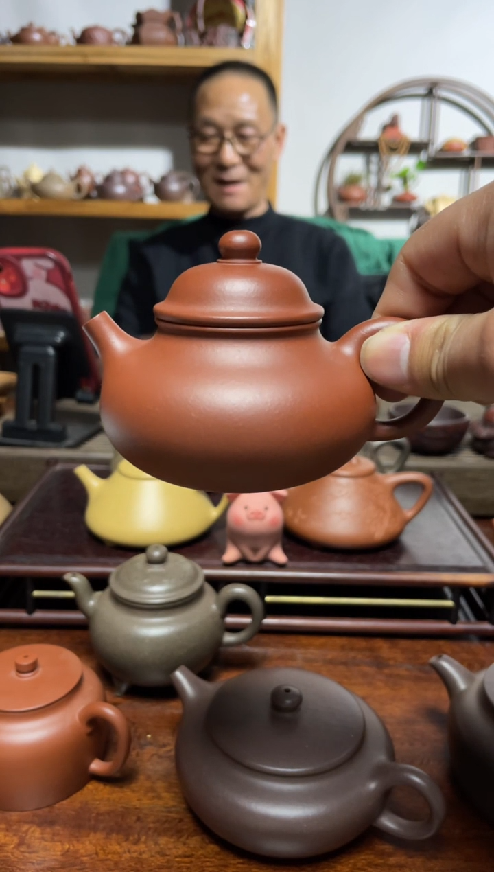 【闪购商品】紫砂茶壶红皮龙容天150CC