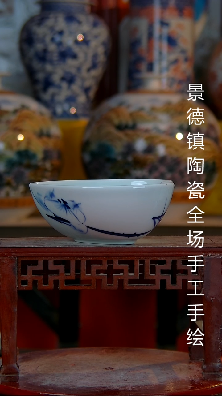 摆件陶景德镇陶瓷 全场手工手绘