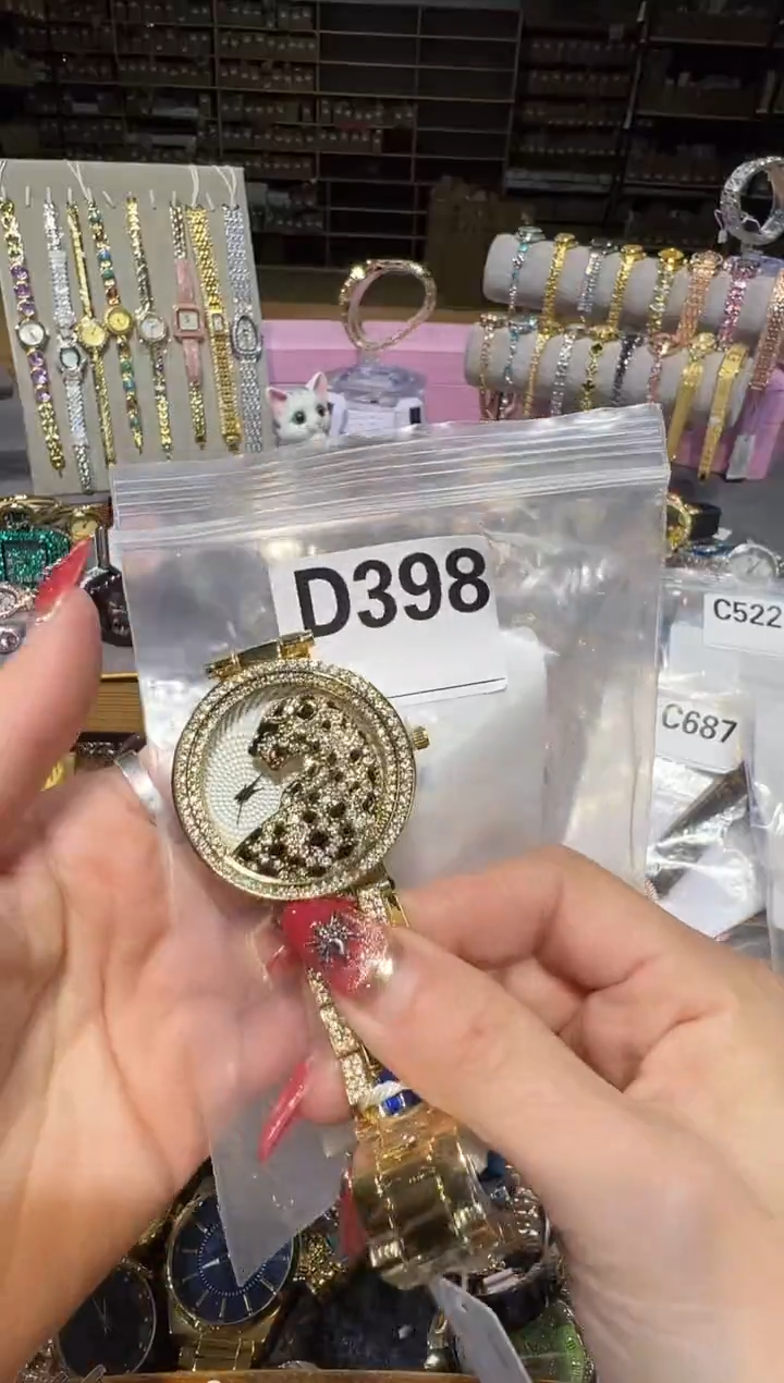 石英机芯不锈钢不锈钢直播定闪专用